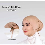 HIJAB INNER TALI DAGU - ANAK TUDUNG SNOWCAP BERDAGU - MATERIAL SOFT COTTON Ikat Berhijab Wanita