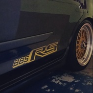 Sticker Pintu Belakang BBS RS 2 Pcs