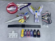 已售出 超人 托利加 Trigger 變身器 神光棒 set 連 腰帶 武器 奧特曼 