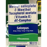 Salonpas Pain Relief Patch 10 Patches