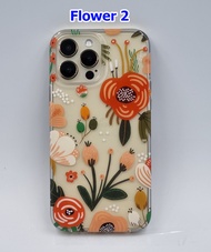 iPhone 13 / 13 Pro / 13 Promax Case Mutural Flower เคส ไอโฟน ลายดอกไม้ (TH พร้อมส่ง ในไทย)