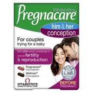 [READYSTOCK] Vitabiotics Pregnacare Him and Her Conception - 60 Tablets