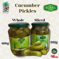 Royal Arm Cucumber Pickle/Pickle/Cucumber Pickle/Jeruk Mentimun/Premium Qualitry/Halal/Food/680gm