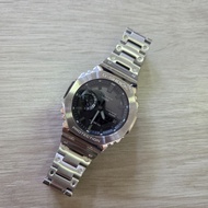 Casio G-SHOCK GM-B2100D-1ADR 銀黑色 #卡西歐 #防震 #200米防水 #藍牙 #bluetooth #ToughSolar #光動能 #太陽能 #八角行針 #農家橡樹 #