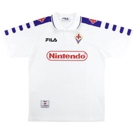 Brand New Fiorentina 1998 Away Retro Football Jersey Import From UK