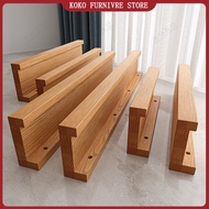 Punch-Free Solid Wood Single Shelf Wood Board Background Decorative Shelf Shelf Wall Hanging Wall Pa