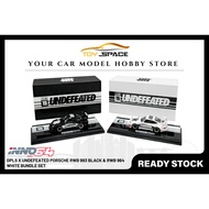 [INNO64] DPLS x UNDEFEATED Porsche RWB 993 Black & RWB 964 White Bundle Set