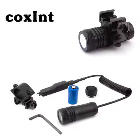 Mini 11/20MM Rechargeable Small Flashlight Under Hanging Flashlight Light For Glock 11/20mm Picatinn