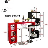Simple household living room wall bar counter rotating bar counter table computer desk restaurant pa