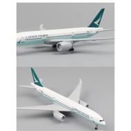 ✨Alloy Hiasan Meja Pejabat Diecast Model Plane 20CM Cathay Pacific A350 Simulation Airplane Model Ca