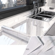 MN Marble Wallpaper Stickers Self-Adhesive Tile Sticker Desktop Wall Stickers Waterproof Oil Resista
