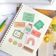 Vintage Sticker Journal Set Book scrapbooking Aesthetic Sticker