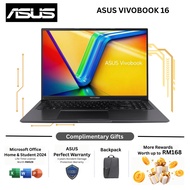 Asus Vivobook 16 M1605Y-AMB811WMS 16'' WUXGA Laptop Indie Black Ryzen 5 7430U 16GB 512GB SSD ATI