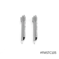 FMS RC Plane Wingtip Missile Underwing Missile For 64Mm Rafale EDF Jet