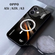 Glitter Glass Softcase FOR oppo A5i / A3X /A3 - Casing hp oppo A5i / A3X /A3- K09