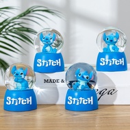 Snow Globe ST1 4.5cm decorated as a meaningful gift, Cute cartoon Stitch Crystal Princess table deco