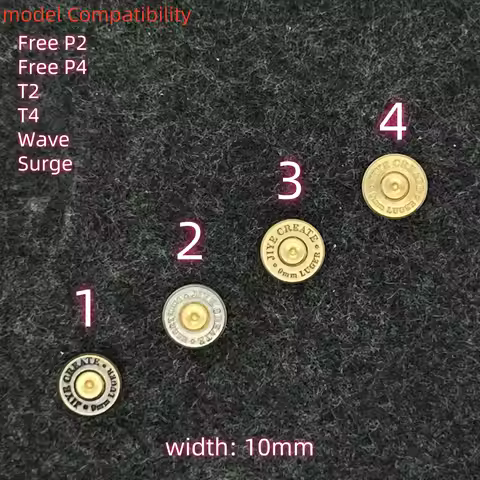 Brass Bullet Style Thumb Grip For Leatherman Free P2 P4 T2 T4 Wave Surge Main Knife DIY Accessories