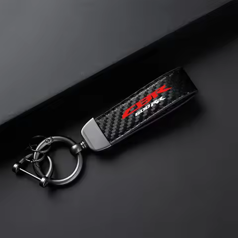 For Honda CBR600RR CBR1000RR REPSOL HRC CBR FIREBLADE Motorcycle High-Grade leather Keychain Holder 