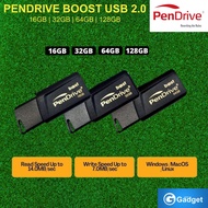 PENDRIVE BOOST USB 2.0 16GB|32GB|64GB|128GB