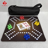Sharprepublic Jackaroo Board Game Hybrid Portable Playmat for Tabletop Games and Adult Educational F