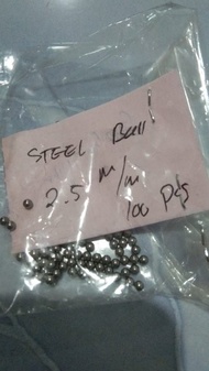 STELL BALL 2.5MM - STEEL BALL 2.5MM JPN 100 PCS