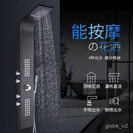 ‍🚢LEDConstant Temperature Shower Screen 304Stainless Steel Shower Head Set Multifunctional Shower Faucet Body