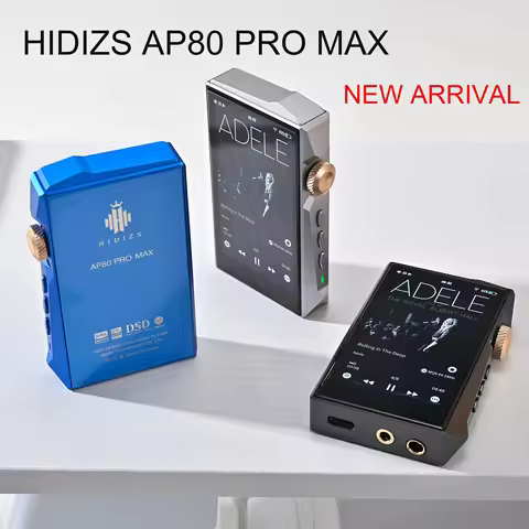 HIDIZS AP80 PRO MAX Red / Green All-in-One Streaming HIFI Music MP3 Player Hi-Res Audio Bluetooth 5.