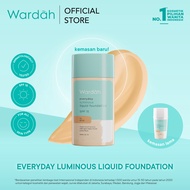 Wardah Everyday Luminous Liquid Foundation - Alas Bedak Cair Dengan Hasil Matte Natural dan Mengandu