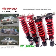 D7 AE100 AE101 AE111 Hi Low Body Shift Adjustable Coilover Set