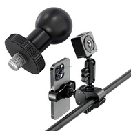 CH* Set of 4pcs Plastic 17mm  Head Adapters Design for 1 4 Inch Screw Holes in Action Camera and Tab