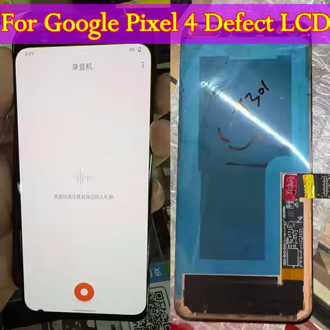 AMOLED Defect For Google Pixel 4 LCD Display Touch Screen Digitizer Assembly Replacement LCD For Goo