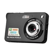 Digital Camera Mini Pocket Camera 48MP 2.7 Inch LCD Screen 8x Zoom Smile Capture Anti-Shake with Bat