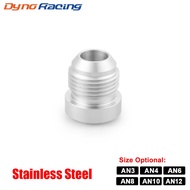 AN3 AN4 AN6 AN8 AN10 AN12 Stainless Steel Weld On Fitting Adapter Bung Nut Valve Cover Oil Catch Can