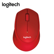 logitech M331無線靜音滑鼠/ 紅