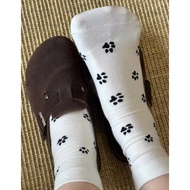 Dog Paw Print Cute Socks