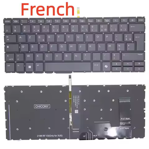New keyboard with Backlit compatible for HP EliteBook 1040 G9 G10 1040 14 inch G9 G10 FR US UK SP