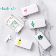 [TinchitdeS] 3 Grids Mini Pill Case Plastic Travel Medicine Box Cute Small Tablet Pill Storage Organizer Box Holder Container Dispenser Case [NEW]