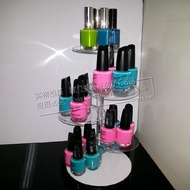 4-Layer Round Exhibition Table Acrylic Exhibition Table Cosmetic Exhibition Table Jewelry Exhibition