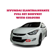 Hyundai Elantra/Avante 2012-2014 FRP Bodykit with Metallic Colour