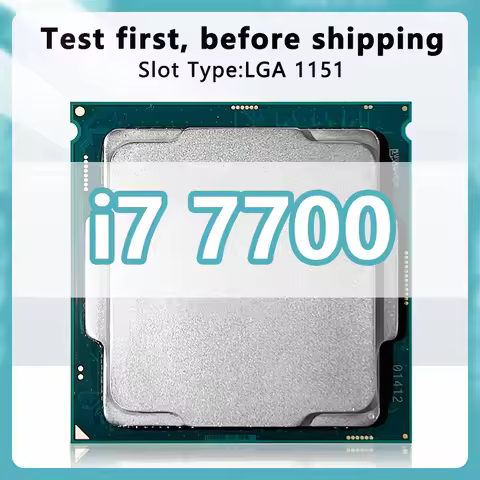 Core i7-7700 CPU 4 cores 8 threads 3.6GHz 8MB 65W 7th Generation Processor LGA1151 for Q270 Z270 Mot