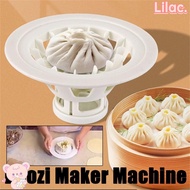 VIOLETLILAC Dumpling Bao Buns Mould, DIY ABS Baozi Making Mould, Flower Type Homemade Baozi Maker