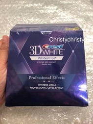 (大盒 40片) ~Crest 3D White 專業型深層美白牙貼 (Crest 3D White Strips Professional Effect)