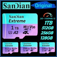 2TB  Micro SD Card High Speed SD Memory Card 128GB 256GB 512GB 1TB MicroSD C10 TF Flash Card
