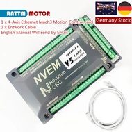 B2DA NEW 2024 Latest CNC motion controller NVEM V5 upgrade 3axis 4axis 5axis 6axis mach3 control car
