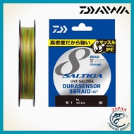 DAIWA PE Line UVF Saltiga Dura Sensor X8 + Si2 Multi-Color