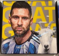 S SIZE 清貨掛畫📦 Lionel Messi 美斯 /THE GOAT /全新 NEW /SF到付