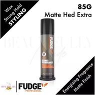 Fudge Matte Hed Extra 85g - Strong Hold Texture Paste Wax Styling Clay Roughman Dry Matt Finish Shap