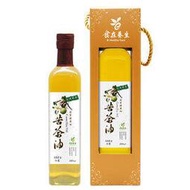 食在養生【頂級冷壓苦茶油禮盒520ml】採高山小籽冷壓初榨 100%純度 無添加調和