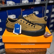 [ORIGINAL] COMPASS RETROGRADE LOW CAMP BROWN CAMEL SHOES