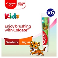 [Bundle of 6] Colgate Kids Tiger Toothpaste 40g